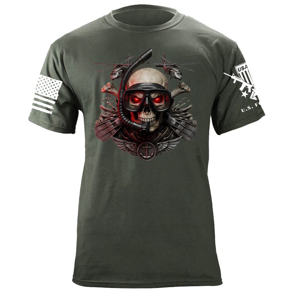 SEAL Dive Pin T-Shirt Shirts 88103-S-MG