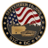 September 11th Operation Enduring Freedom Challenge Coin Challenge Coins 