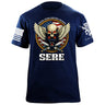 SERE Skull T-Shirt Shirts 88088-S-NAVY