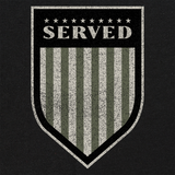 Served Shield Drab Hoodie