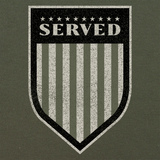Served Shield Drab Hoodie