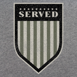 Served Shield Drab Hoodie