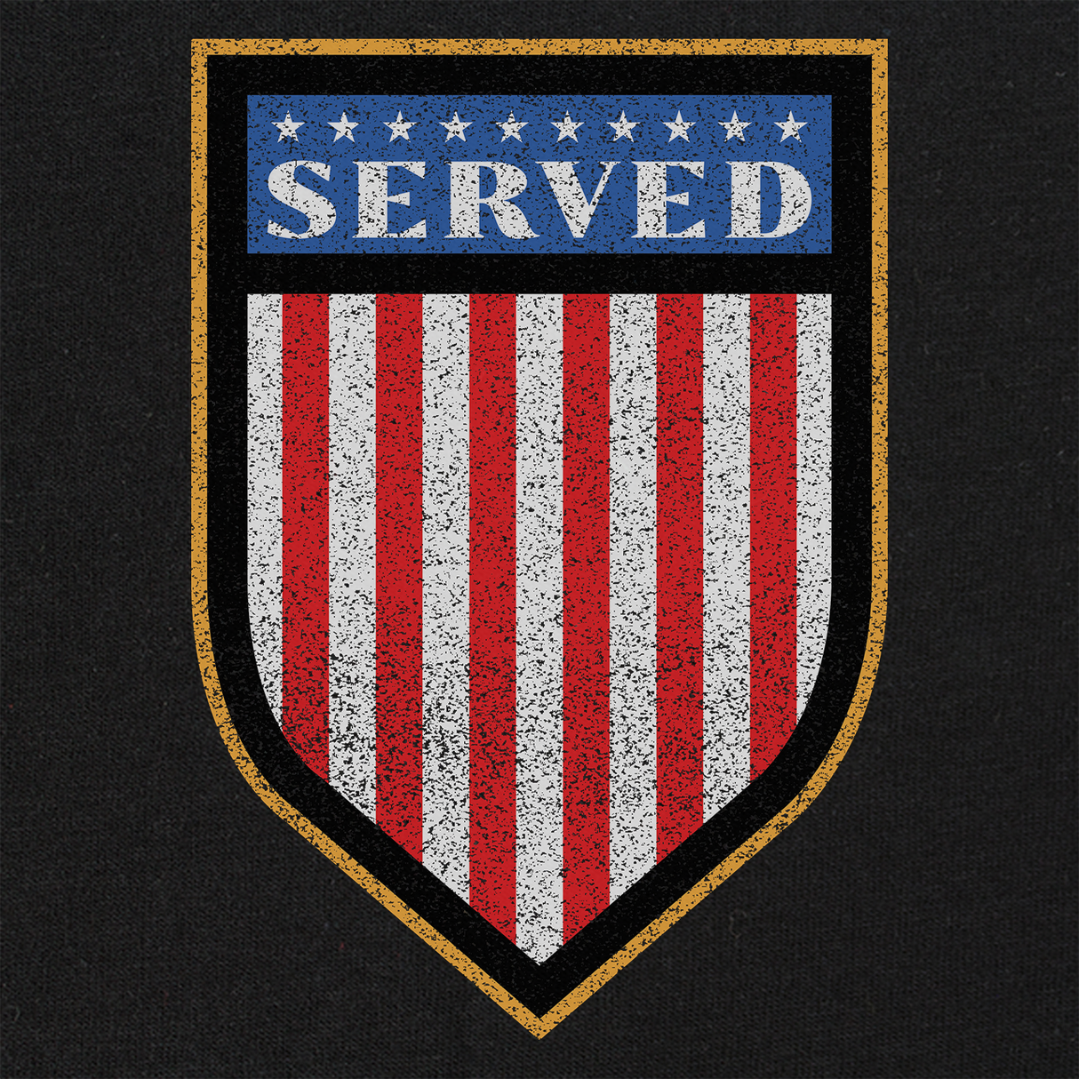Served Shield Hoodie