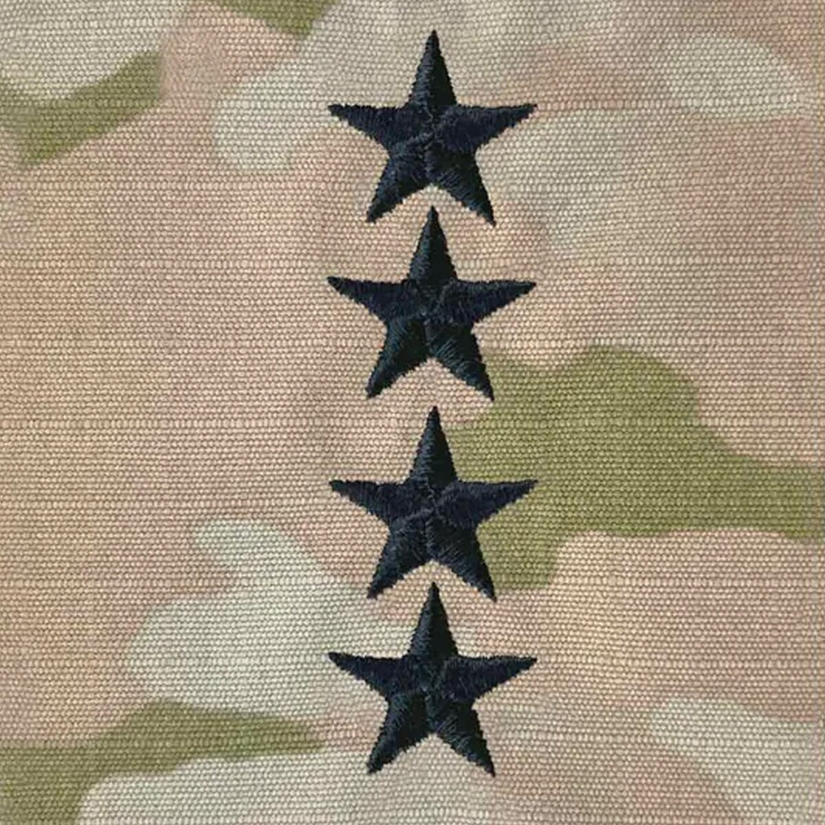 Army OCP 2 x 2 Sew-On Blouse Ranks - Officer & Enlisted Rank 1961