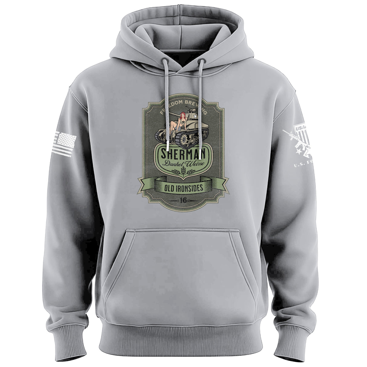 Sherman Dunkel Weisse Hoodie