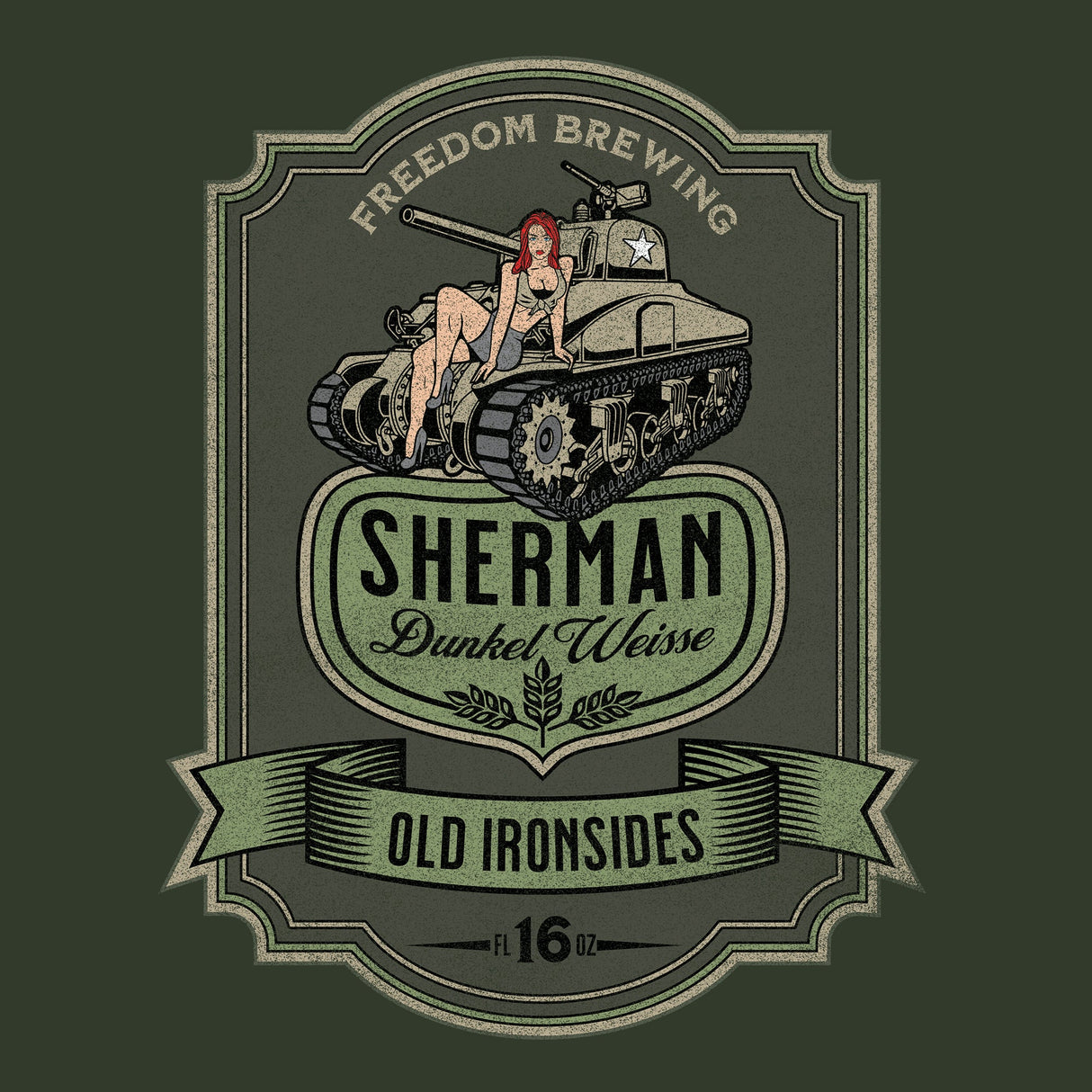Sherman Dunkel Weisse Hoodie