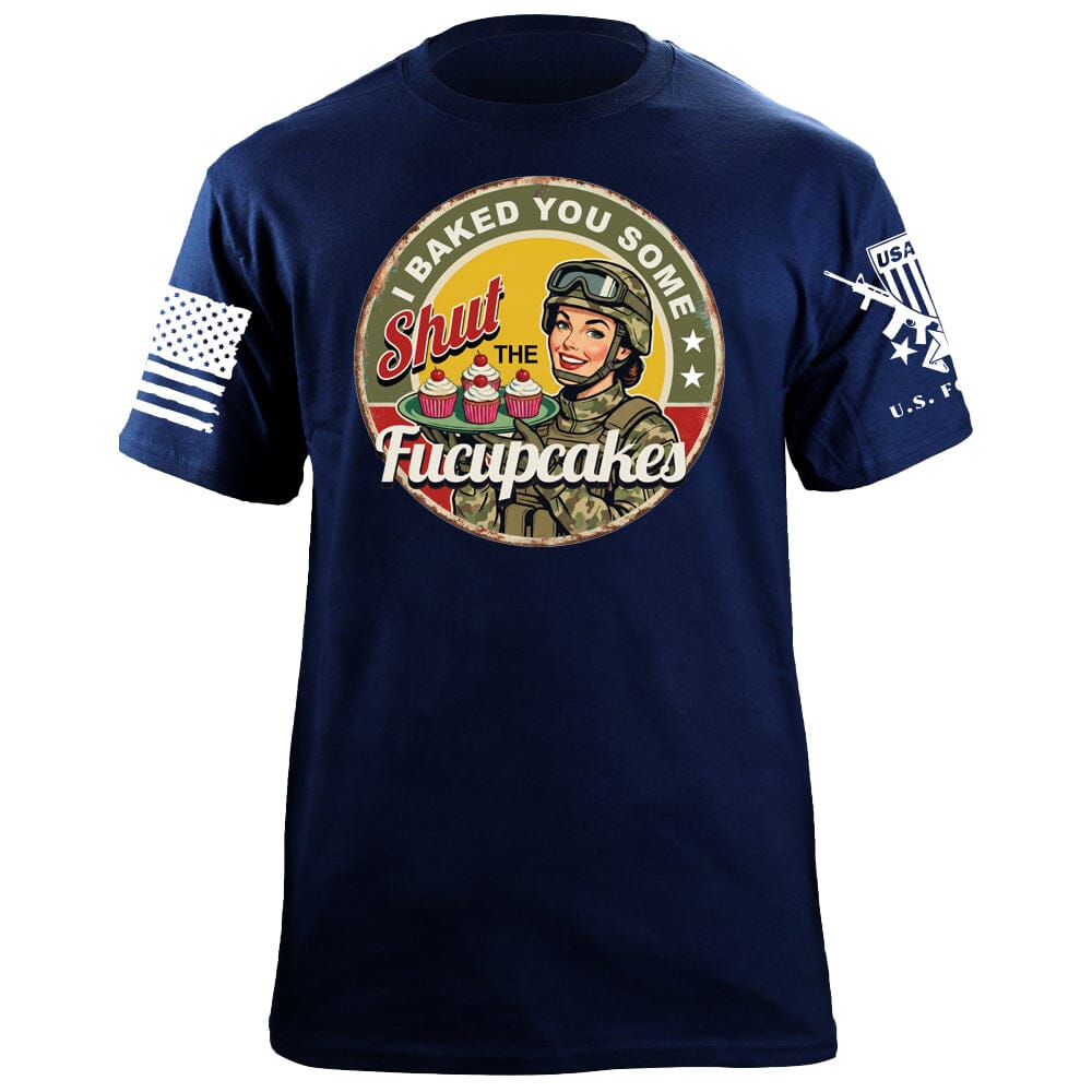 STFUpcakes T-Shirt Shirts 88089-S-NAVY