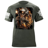 Blue Collar Skeleton T-Shirt Shirts 88139-S-MG