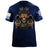 Skeletal Ranger T-Shirt Shirts 88140-S-NAVY