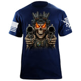 Skeletal Ranger T-Shirt Shirts 88140-S-NAVY
