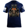 Skeletal Ranger T-Shirt Shirts 88140-S-NAVY