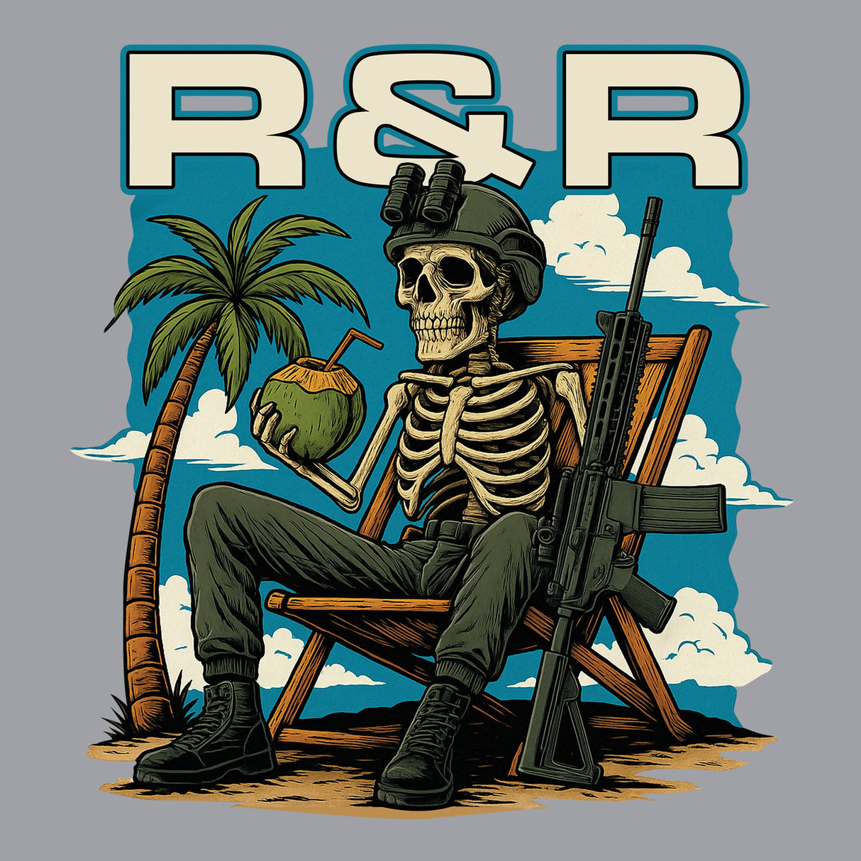 Skeleton Operator R7R Hoodie