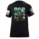 Skeleton Operator R7R T-Shirt Shirts 86428-S-BK