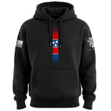 Skinny Tennessee Flag Vertical Hoodie