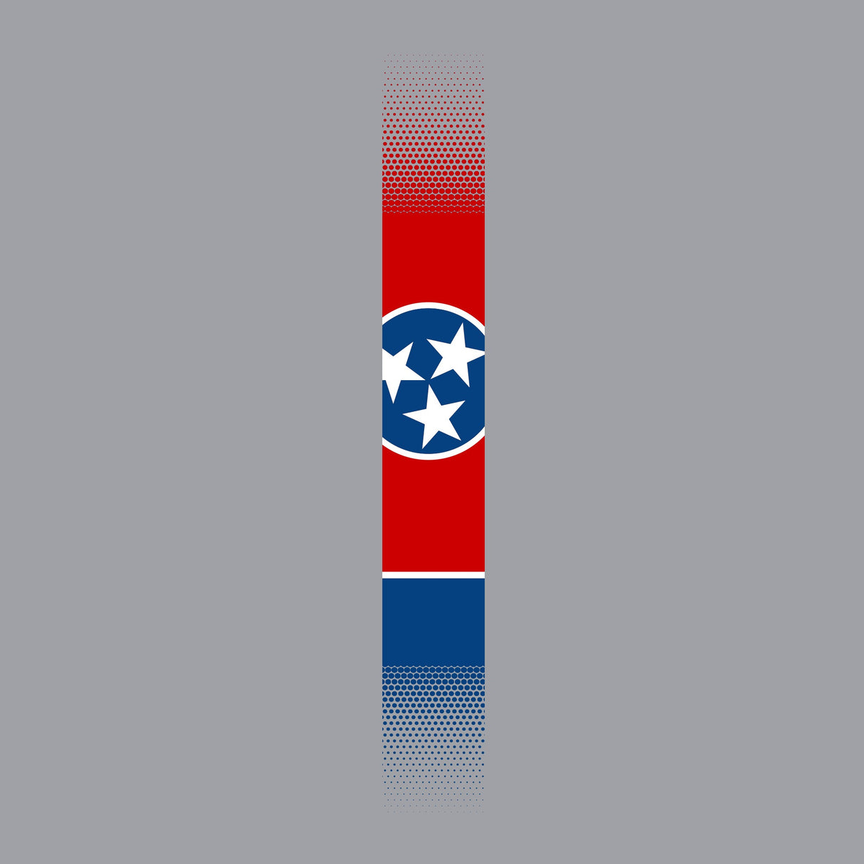 Skinny Tennessee Flag Vertical Hoodie