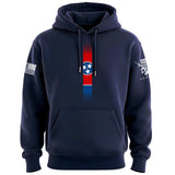 Skinny Tennessee Flag Vertical Hoodie