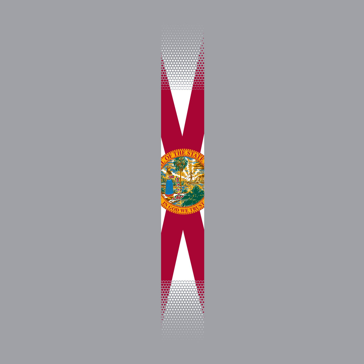 Skinny Vertical Florida Flag Hoodie