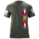Skinny Vertical Florida Flag Tshirt