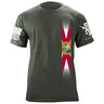 Skinny Vertical Florida Flag Tshirt