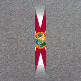 Skinny Vertical Florida Flag Tshirt Shirts 