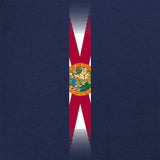Skinny Vertical Florida Flag Tshirt Shirts 