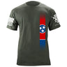 Skinny Tennessee Flag Vertical T-Shirt