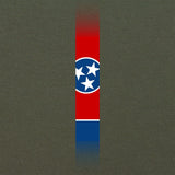 Skinny Tennessee Flag Vertical T-Shirt Shirts 
