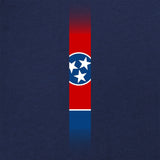Skinny Tennessee Flag Vertical T-Shirt Shirts 