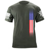 Skinny US Flag Vertical T-Shirt