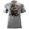 Skull Fighter Pilot T-Shirt Shirts 88141-S-HG
