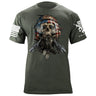 Skull Fighter Pilot T-Shirt Shirts 88141-S-MG