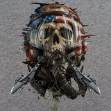 Skull Fighter Pilot T-Shirt Shirts 
