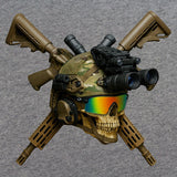 Skull Crossed Guns T-Shirt Shirts 