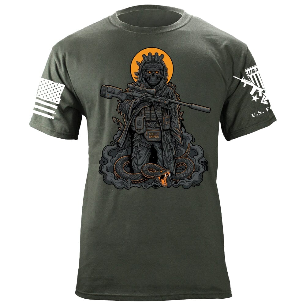 Low Contrast Sniper T-Shirt Shirts 88143-S-MG