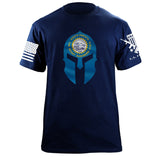 South Dakota Spartan T-Shirt Shirts 88004-S-NAVY