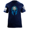 South Dakota Spartan T-Shirt Shirts 88004-S-NAVY