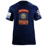 State Tab Shirt: South Dakota Shirts 86419-S-NAVY