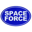 Space Force Text Auto Magnet Stickers and Decals 