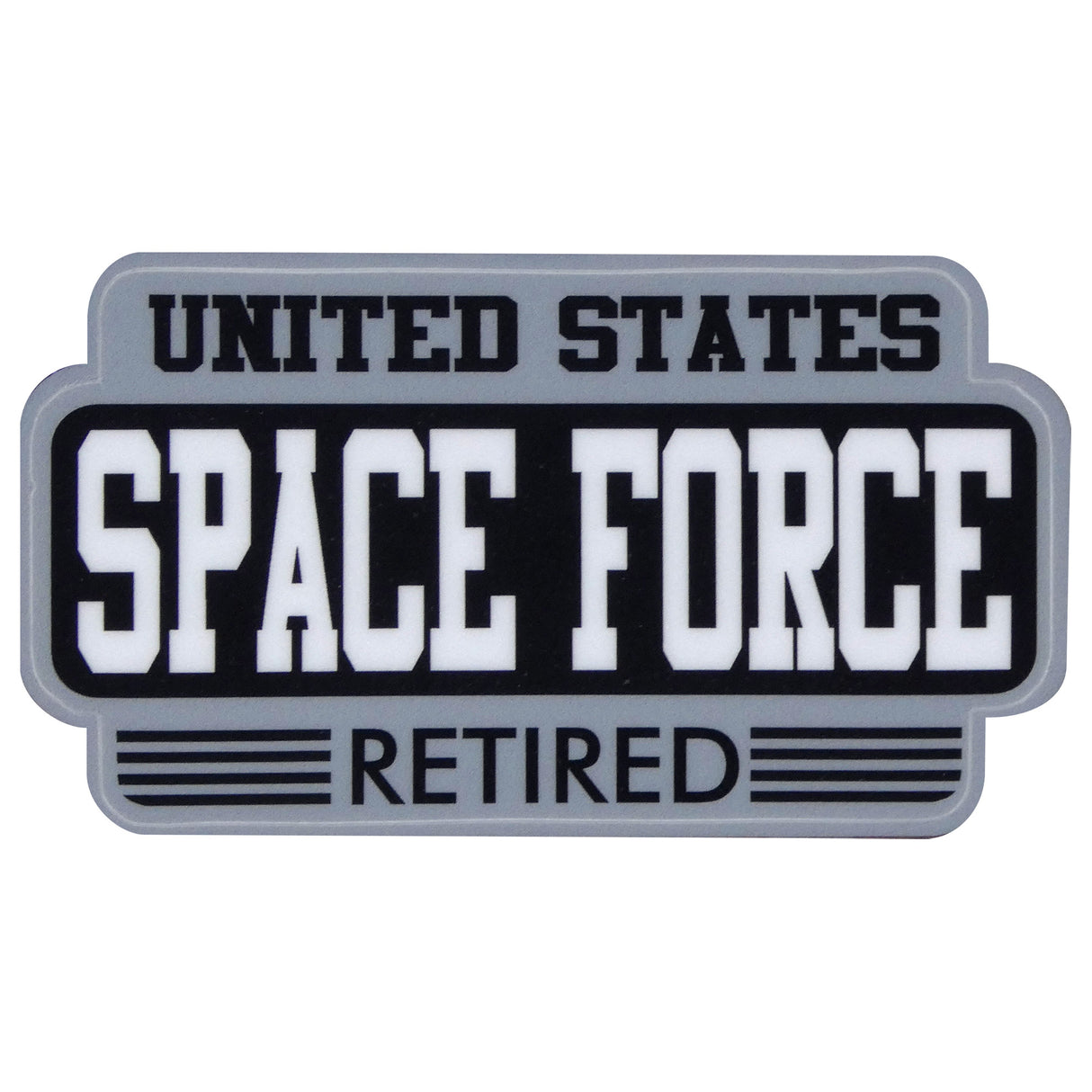 Space Force Retired Sticker