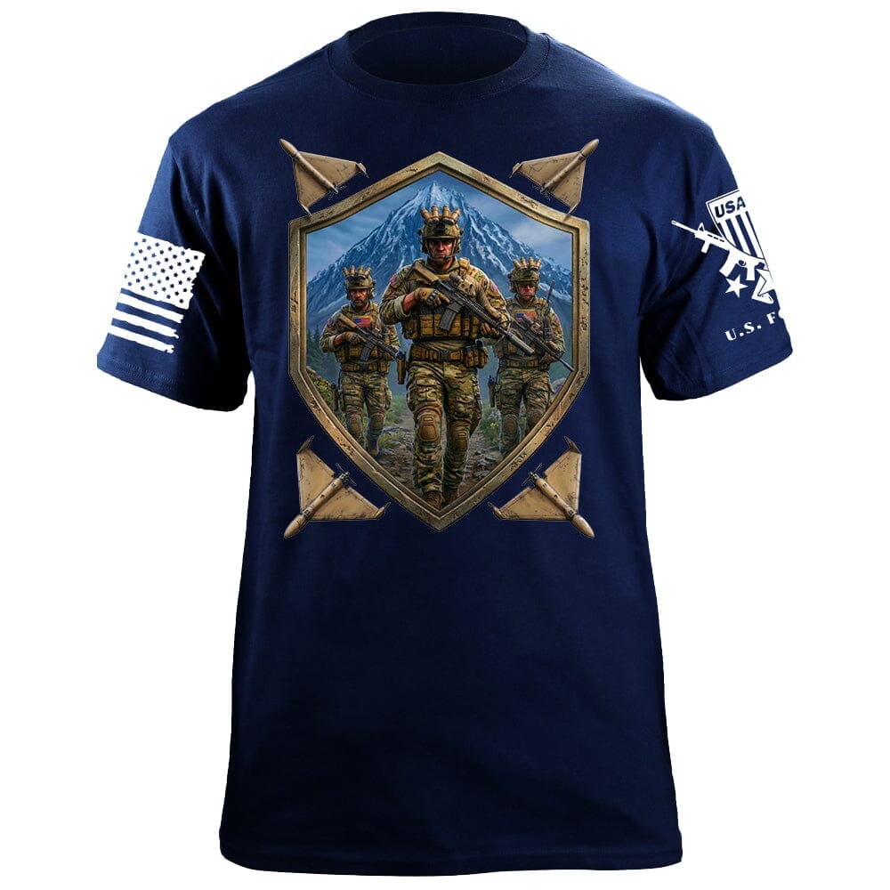Special Forces Drones T-Shirt Shirts 88144-S-NAVY