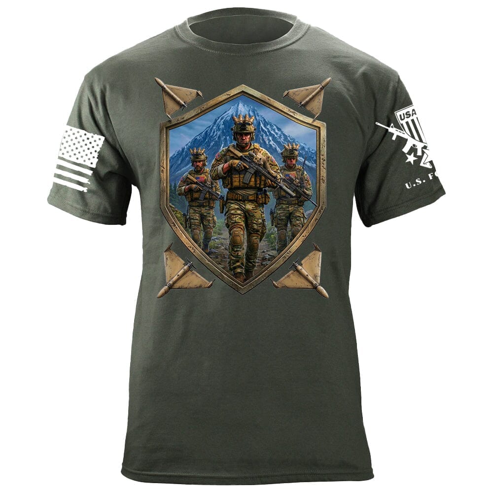 Special Forces Spartan T-Shirt Shirts 88144-S-MG