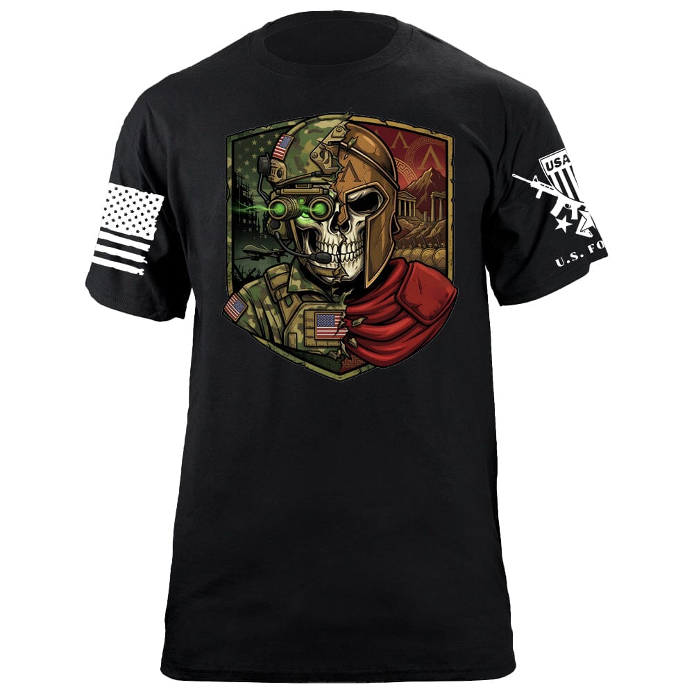 Special Forces Spartan T-Shirt Shirts 88145-S-BK