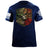 Special Forces Spartan T-Shirt Shirts 88145-S-NAVY