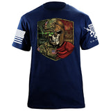Special Forces Spartan T-Shirt Shirts 88145-S-NAVY