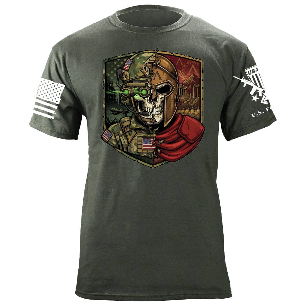 Special Forces Spartan T-Shirt Shirts 88145-S-MG
