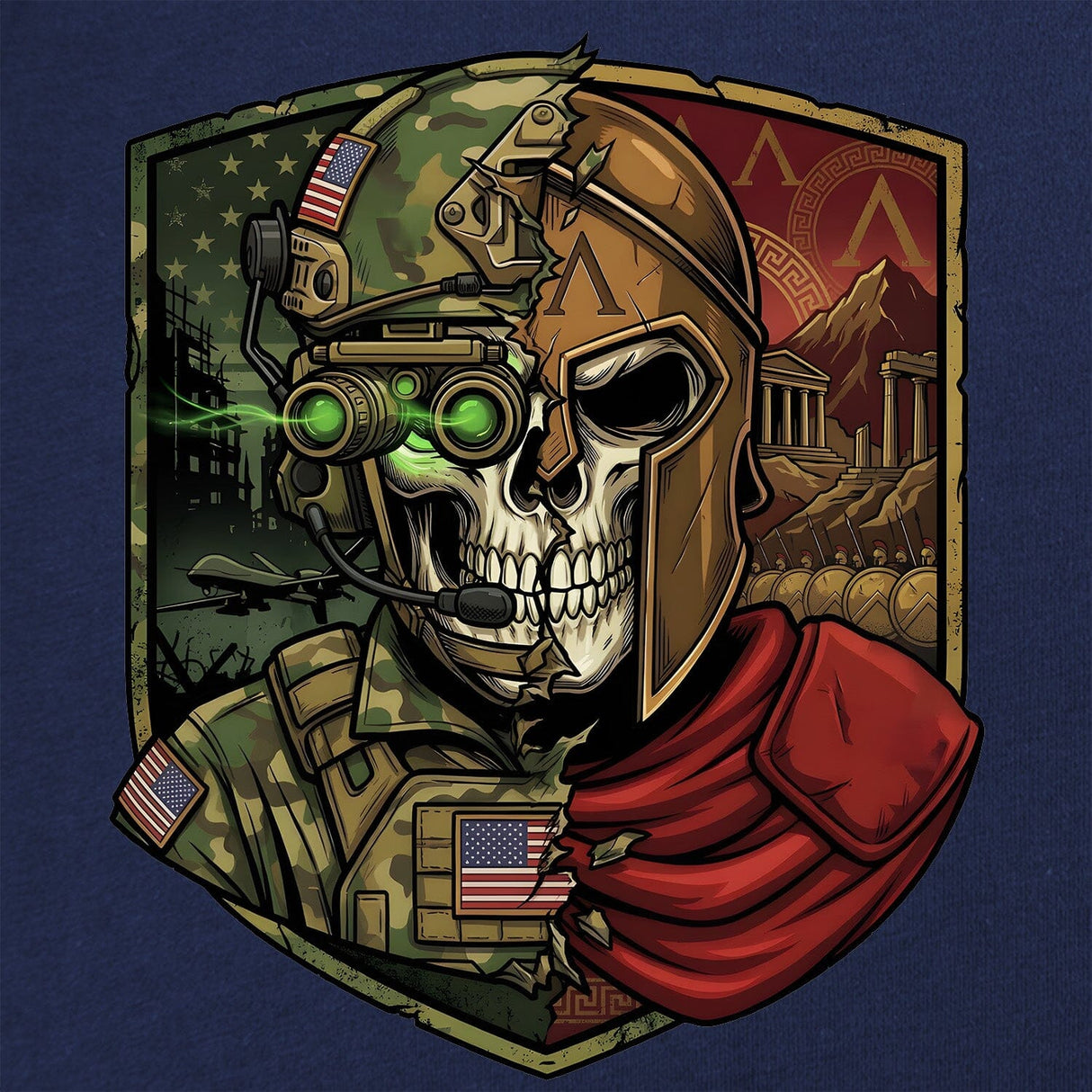 Special Forces Spartan T-Shirt Shirts 
