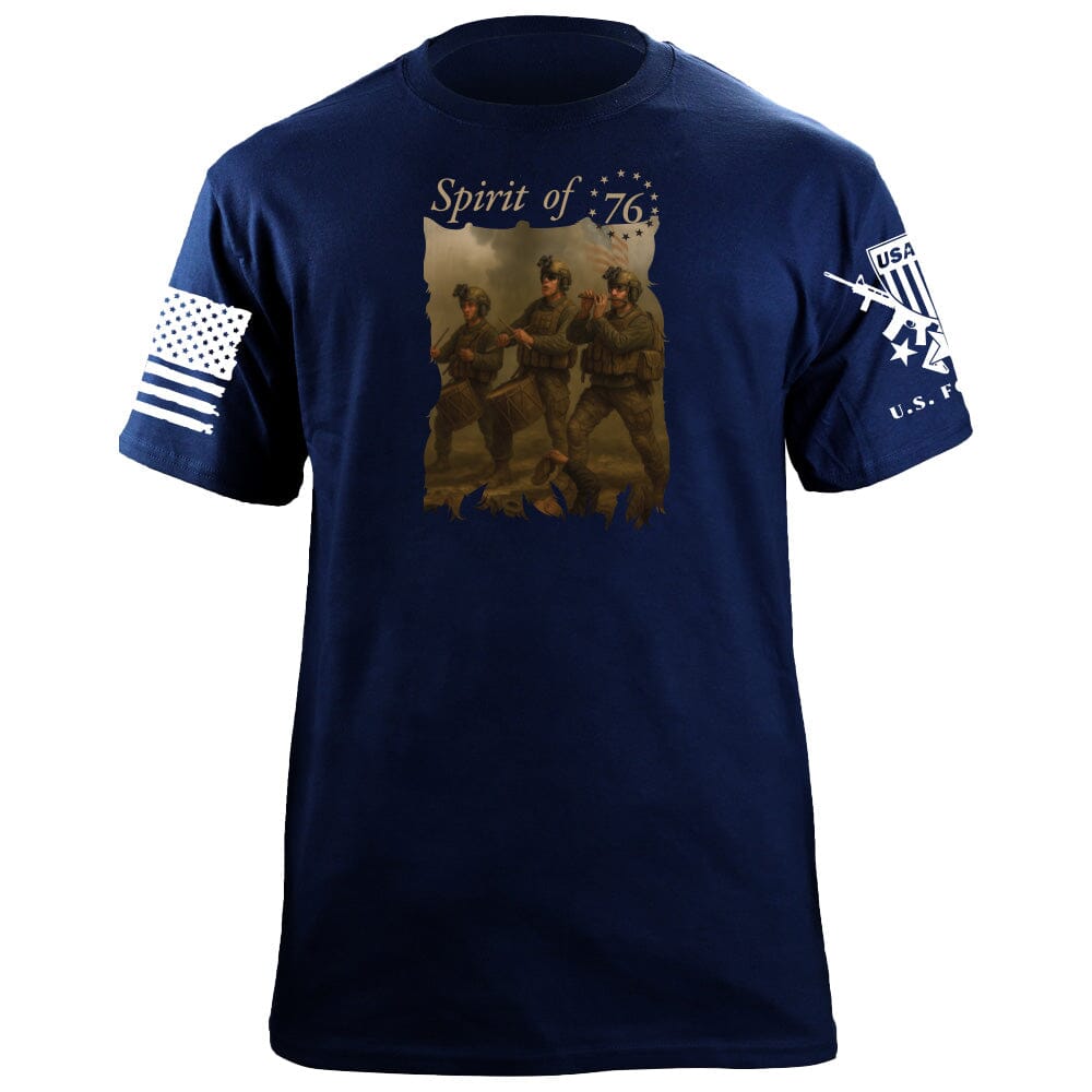 Spirit of 76 T-Shirt Shirts 86367-S-NAVY