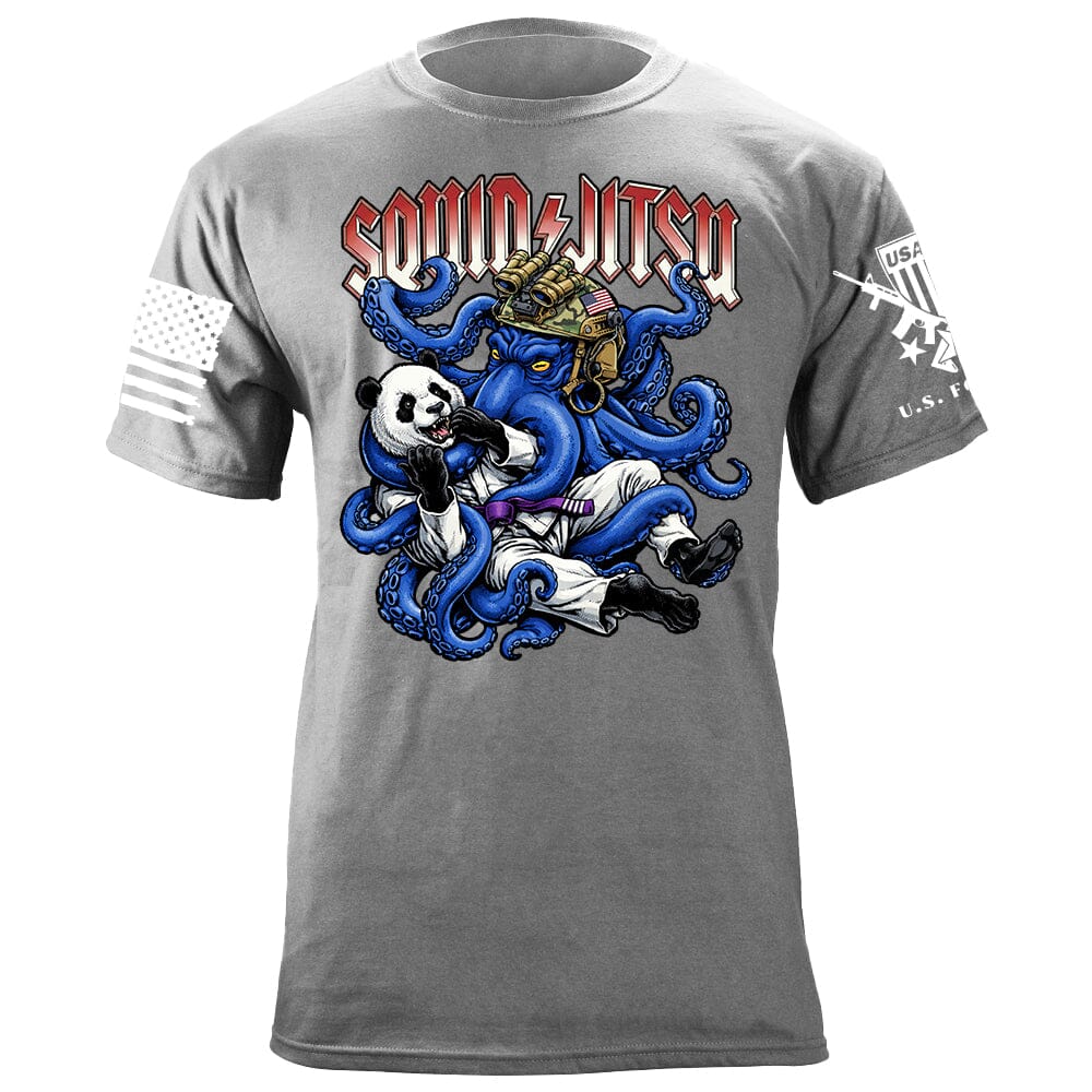Squid Jitsu T-Shirt Shirts 88049-S-HG