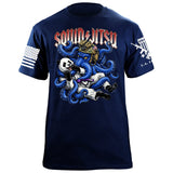 Squid Jitsu T-Shirt Shirts 88049-S-NAVY