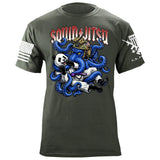 Squid Jitsu T-Shirt Shirts 88049-S-MG